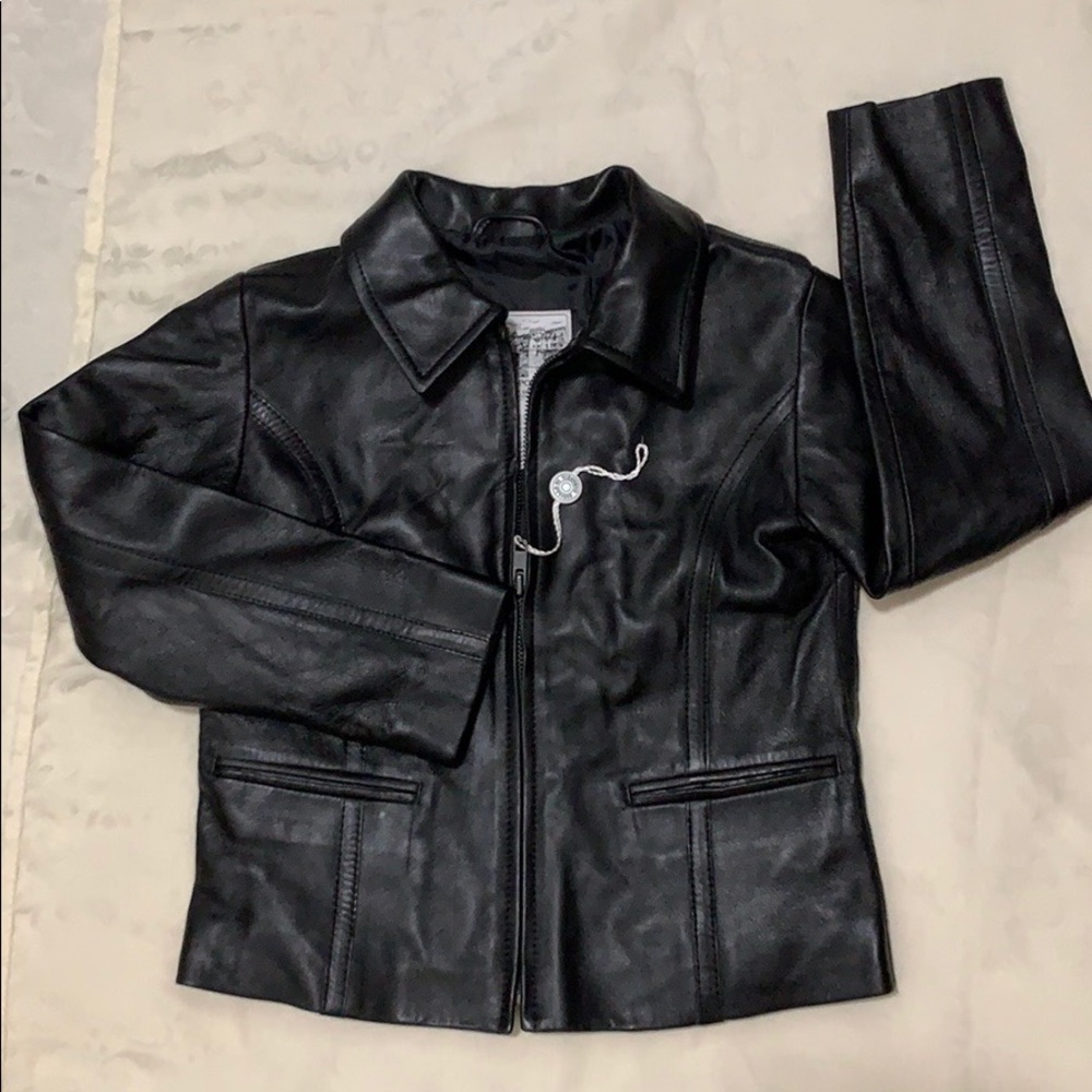 🇮🇹Vecchio Ponte 100% lambskin kids jacket
